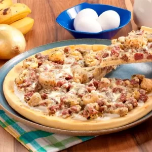 Carne seca com banana